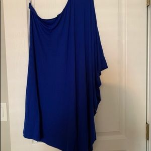 Never been worn express one shoulder dress $12 OBO